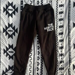 The North Face Kids Black size Small Sweatpants
